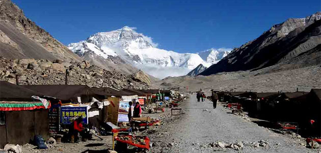 Tibet overland tour Everest base camp
